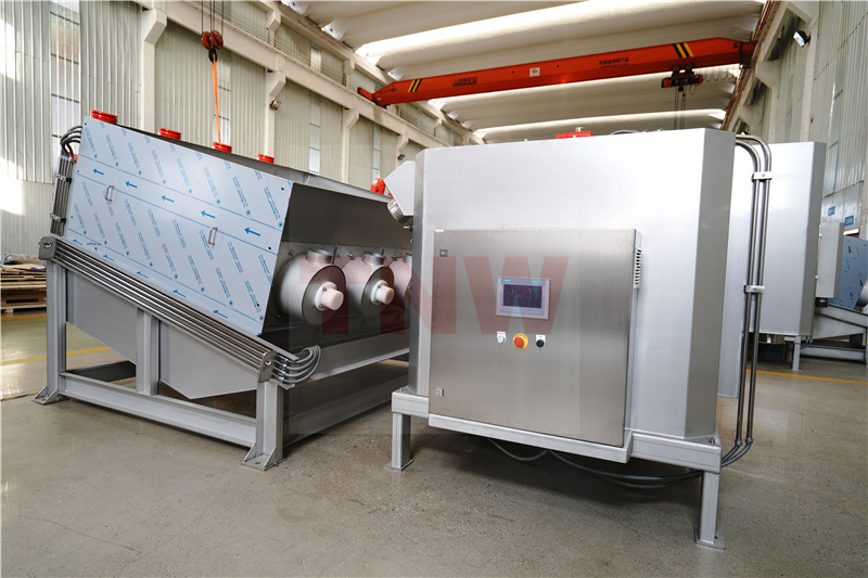 叠螺式脱水机在南京化工园的180天省钱笔记