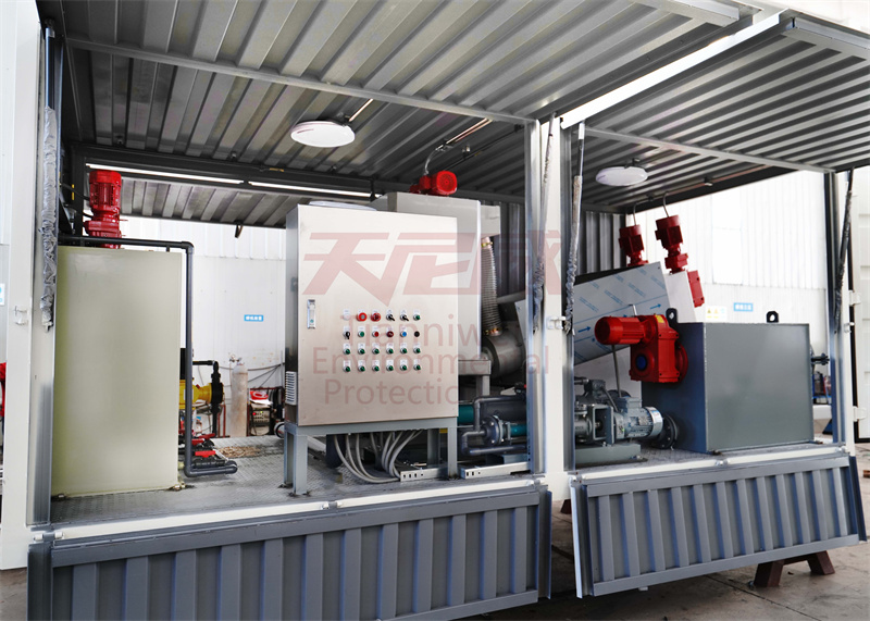 河道清淤不用愁!天尼威撬装式脱水机租赁，现场处理省运费还合规